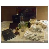 AHC167 Vintage Rice Bags, Bottles & Coin Collection 