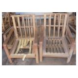AHC198 Couch and Matching Chair Frames for Restoration