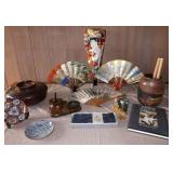 AHC234 Vintage Japanese and Asian Collectibles Lot