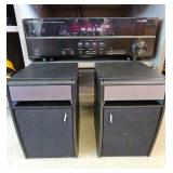BEE004-Yamaha AV Receiver With Bose Bookshelf Speakers