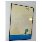 BEE007 Framed Toberua Island Fiji Poster