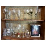 BEE008- Assorted Glassware