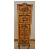 BEE027-Vintage Venetian Lingerie 5 Drawer Chest