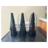 BEE046- (3) Portable Food Fans For Tables