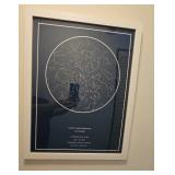 BEE058-Framed Night Sky Museum Grade Print