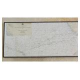 BEE060-NOAA Mercator Projection From San Diego To Aleutian And Hawaiian Islands