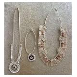 BEE134- (3) Beautiful Marshallese Shell Necklaces