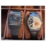 BEE164- (2) Men’s Watches Swatch And Pulsar Brands