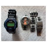 BEE165- (2) Men’s Watches Tony Stewart NASCAR & Aqualite 