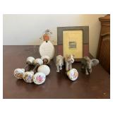 BEE187- Various Home Decor & Vintage Porcelain Door Knobs