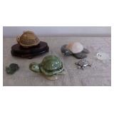 FHK180 Turtles, Turtles and Micro Mini Jade Frog