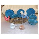 FHK310 Japanese Crackle Glaze Ware, Alabaster Statue and More