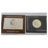 FHK411 A 925 Silver Franklin Mint Commemorative Coin Bear