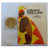 FHK412 Hawaii Dollar - Bronze Hawaiian Coin