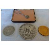 FHK415 Silver Chicago Fire Centennial, Sesquicentennial Medals