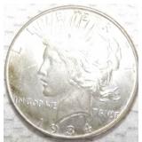 FHK466 One 1934 Liberty Peace Silver Dollar Coin