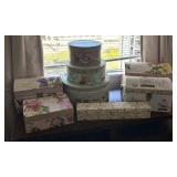 WWT080- Postcard Boxes And Christmas Decor