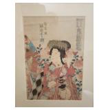 WWT086 - Antique Utugawa Kunisada Block Print 