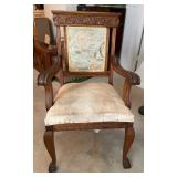 WWT104 - Beautiful Silk Embroidered Parlor Chair