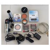 MCM014 Old School SLR Photographers Lens & Accessories Lot