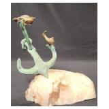 BAP001 - Anchor on Quartz Artwork