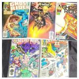 BAP035 Assorted Marvel Comics Ghost Rider and Secret Wars (5)