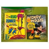 BAP040- Vintage Mickey Mouse And Roadrunner Books