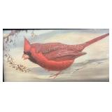 BAP059 Beautiful Hand Painted Cardinal