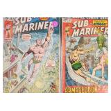 BAP066 - Pair Of Marvel Comics Group Vintage Sub-Mariner Comics
