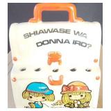 BAP094 - Vintage Japanese Hand Painted Ceramic Coin Bank