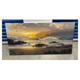 BAP403 -Roy Tabora Giclee on canvas “The Golden Surge”