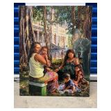 BAP404- Limited Edition Giclee Print On Canvas By Artist S. Leohone Martens Magno