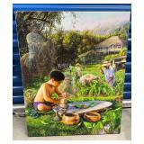 BAP405 - Limited Edition Giclee Print on Canvas By Leohone -Certified 