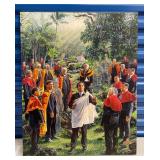 BAP416 - Limited Edition Giclee Print on Canvas By Leohone - Ke Aloha Hoahanau (aka Royal Order)