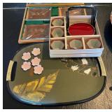 RSN020 - Fine Dining Japanese Tray, Plates, & Sake Set