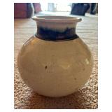 RSN029- Vintage Handcrafted Pottery Vase - Signed by Artist