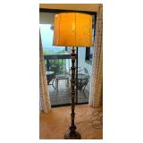 RSN039- Metal Brass? Japanese Floor Lamp 