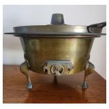 RSN082 - Vintage Korean Brass Hotpot #1
