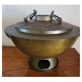 RSN083 - Vintage Korean Brass Hotpot #2