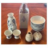 RSN095- Vintage Japan Sake Bottle & More