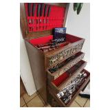 RSN101 - Asian Style Flatware Chest (includes assorted cutlery) 