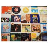 RSN124 - Vintage Vinyl Records 33 RPM LPs of the 