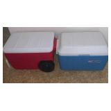 RSN134 Two Coleman Coolers