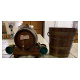 RSN179 - Vintage Miniature French Liquor Barrel