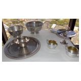 FHT027 Vintage Oneida & Webster Wilcox Silver Co. Pieces