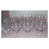 FHT053 Etched Wine Glasses