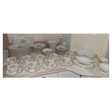 FHT068 Vintage Noritake Lindrose Pattern China