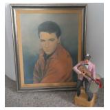 FHT079 Elvis Painting and Decanter