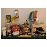 FHT081 Collection of Spices,  Electronics, Containers & More!