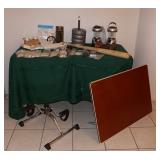 FHT109 Louisville Bat, Folding Table, Radio, Hardware & More